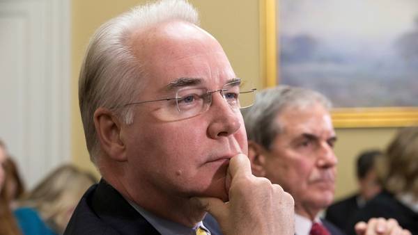 Tom Price, el nuevo secretario de Salud estadounidense. (AP)