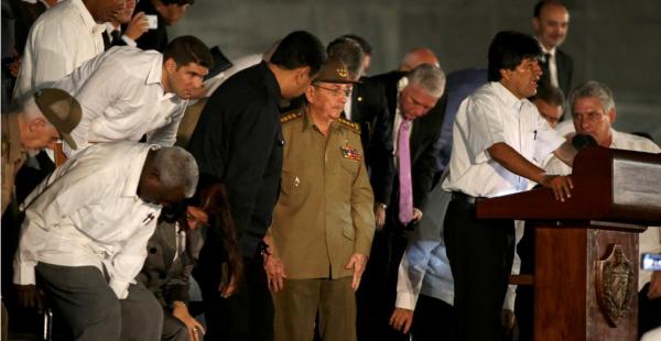 Morales indicó que extrañará al lider de la Revolución cubana porque sentirá su ausencia que ya no habrá quien le enseñe y le guie