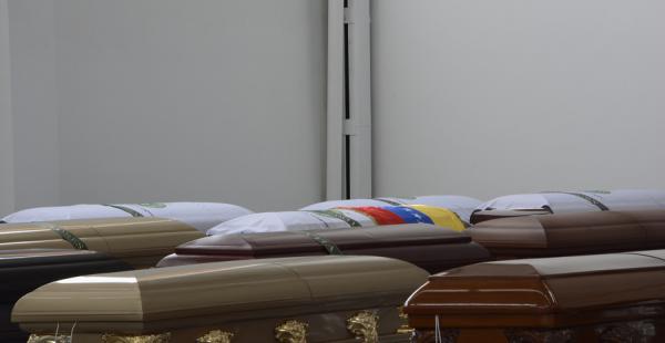 Los cuerpos llegarán este jueves a sus países de origen