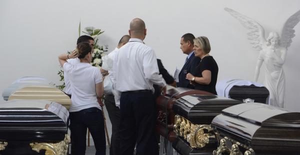 Los cuerpos llegarán este jueves a sus países de origen