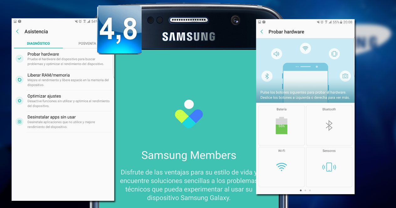 montaje Samsung Members