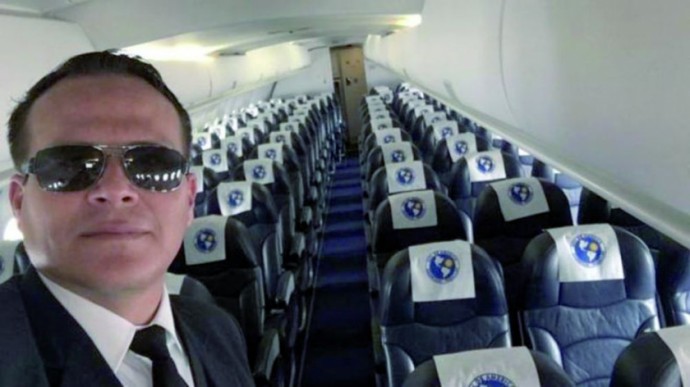 FALLELCIDO. El piloto Miguel Quiroga.