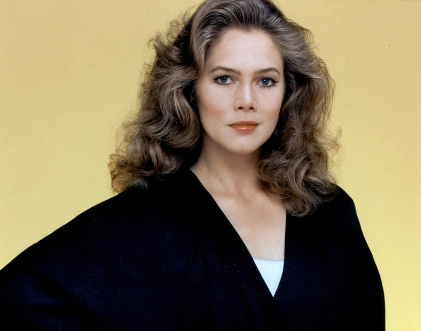 Kathleen Turner en los 80.