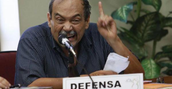 Vargas en el momento de tomar la palabra acusó a los fiscales de mentirosos por acusarlo y detenerlo