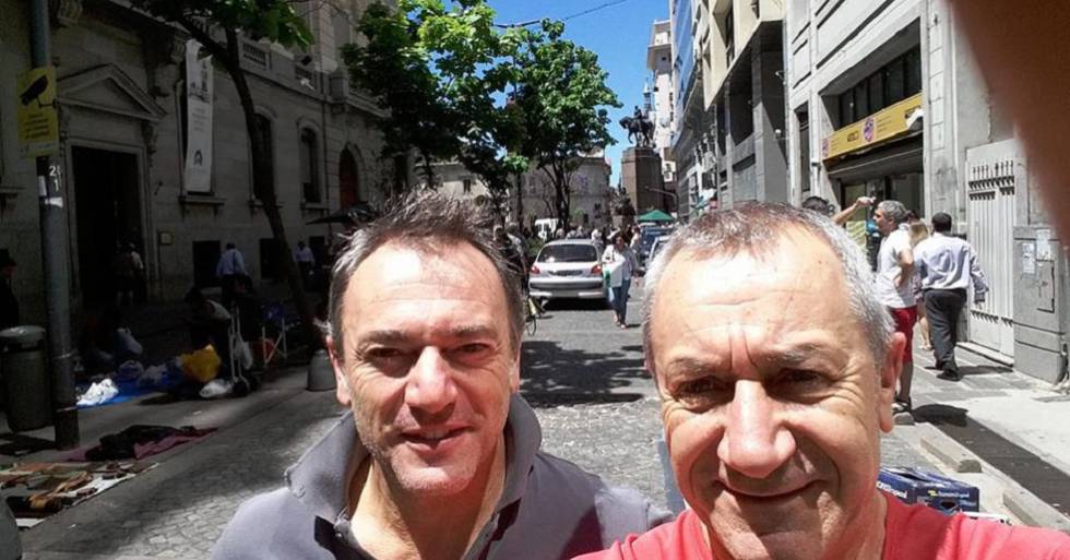 Roberto Bardella, 52 años, (i) y Rino Polatto (d) de 59