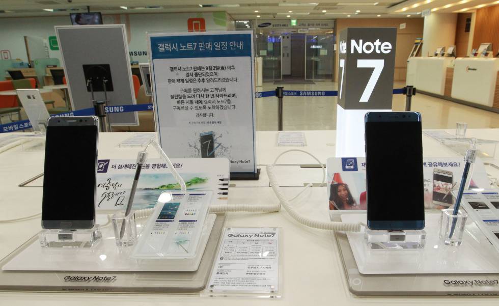 Samsung actualizará el sistema operativo del Note 7 para evitar problemas con la batería.