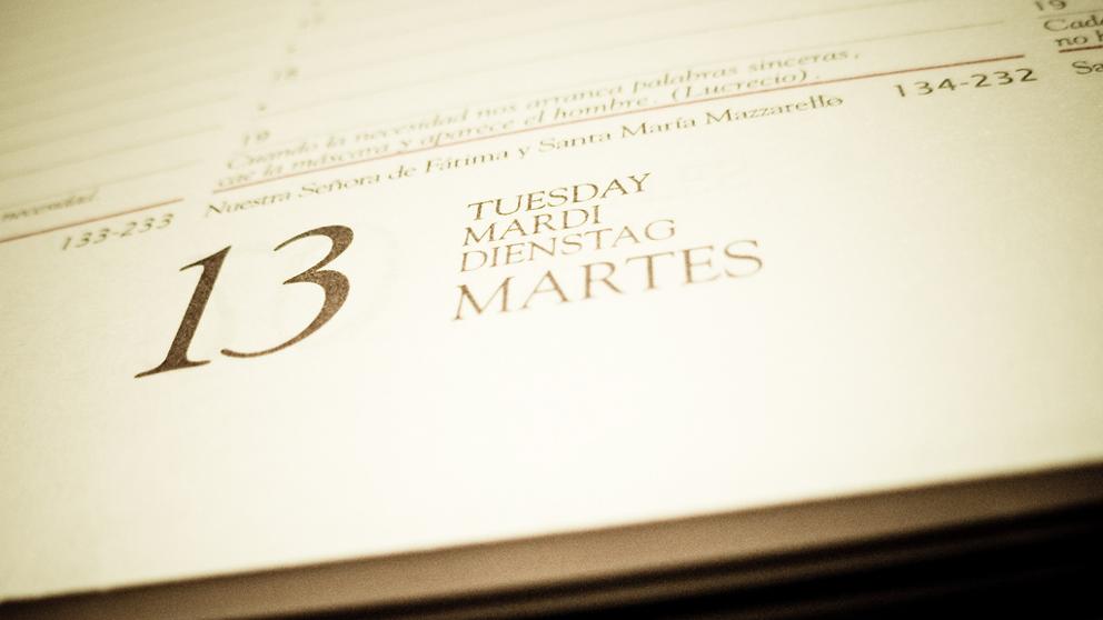 ¿Por qué el martes 13 se considera el día de la mala suerte?