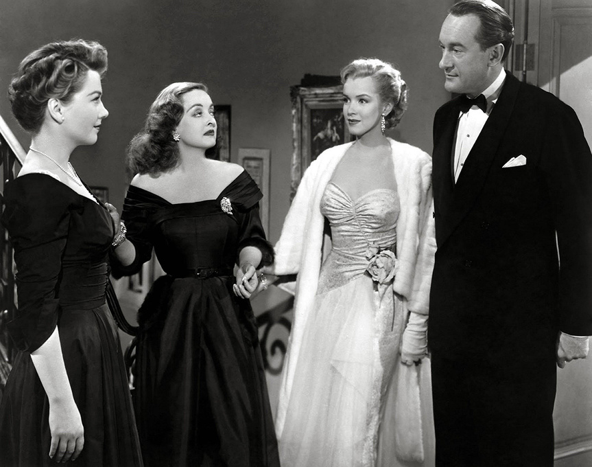 Bette Davis y Marilyn Monroe, en 