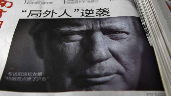 Portada. Los diarios chinos se hicieron ecos de las polémicas declaraciones del presidente electo de Donald Trump sobre Taiwán. /AFP