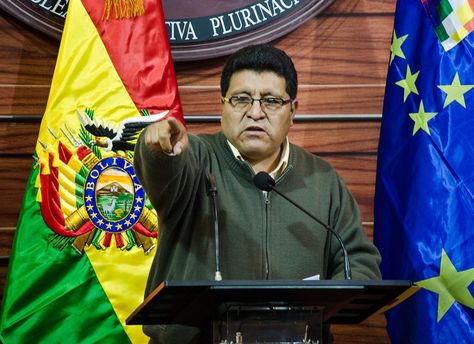 El senador por el MAS, Efraín Chambi. 
