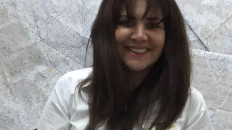 La exfuncionaria de AASANA, Celia Castedo.