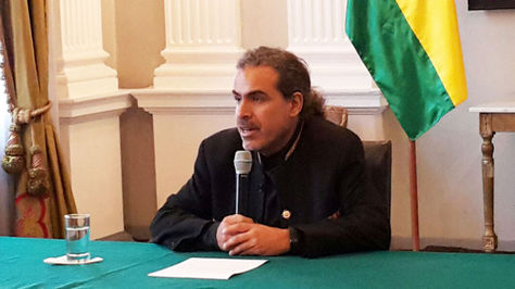 El vicecanciller Juan Carlos Alurralde