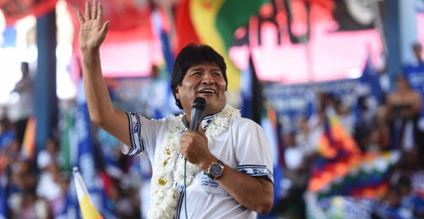Evo Morales Congreso del MAS