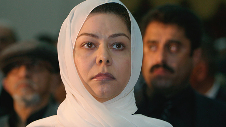 Raghad Saddam Hussein, hija de Saddam Hussein, asiste a un acto conmemorativo con motivo del 40º día de la muerte de su padre, el 7 de febrero de 2007