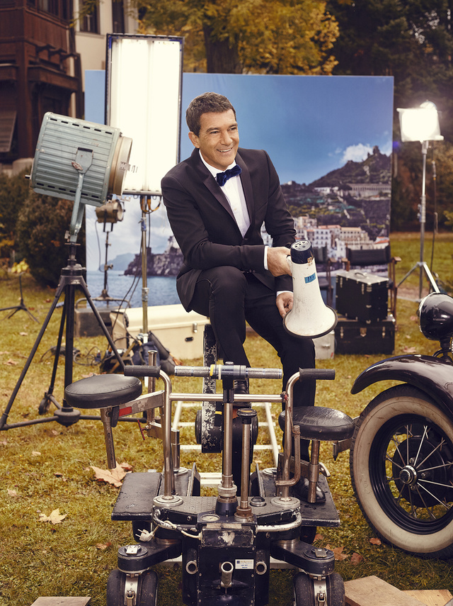 Antonio Banderas y Nicole Kimpel
