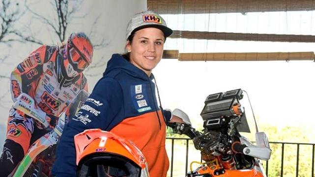 Laia Sanz, es una de las grandes protagonistas de las pruebas de Rally. Foto. @LaiaSanz_ %image_alt%