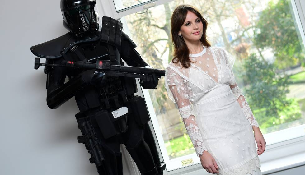 Felicity Jones, en el estreno de 