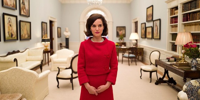 Natalie Portman como Jackie O. en 