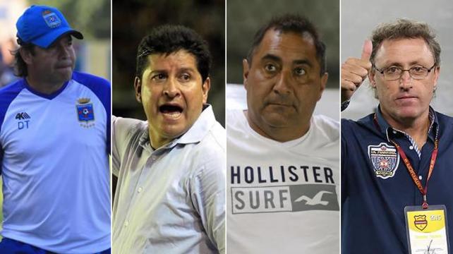 Sánchez, Villegas, Zamora y Lunari, de izquierda a derecha, son los candidatos además de tres extranjeros. Foto: Internet %image_alt%