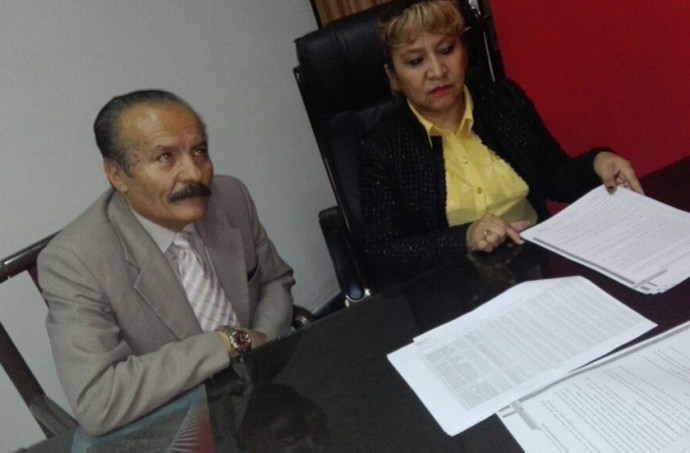 Consejeros de Vigilancia de COTES en la conferencia de prensa. Foto: CORREO DEL SUR