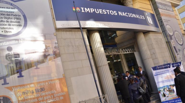 Oficinas principales del SIN en La Paz. | ABI