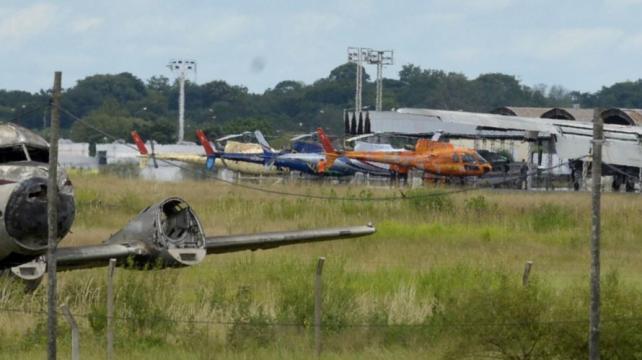 Estos son los helicópteros que serán utilizados durante el Dakar 2017. Foto: ABC Color %image_alt%