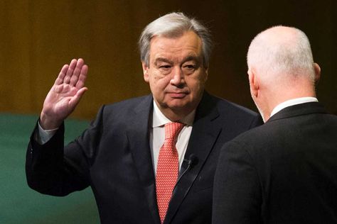 Antonio Guterres, nuevo secretario general de la ONU.