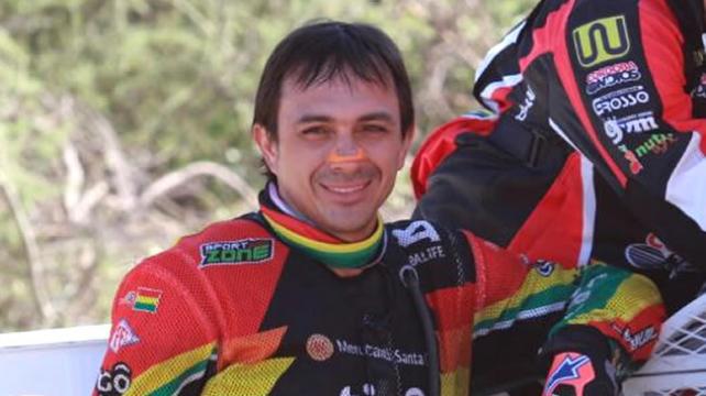 Juan Carlos Salvatierra es uno de los mejores bolivianos en el Dakar. Foto. Jorge Gutiérrez %image_alt%