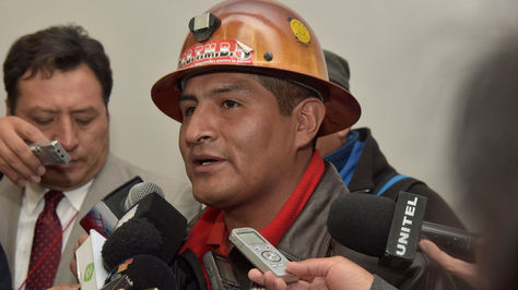 El secretario Ejecutivo de la Central Obrera Boliviana (COB), Guido Mitma. Foto: archivo La Razón  