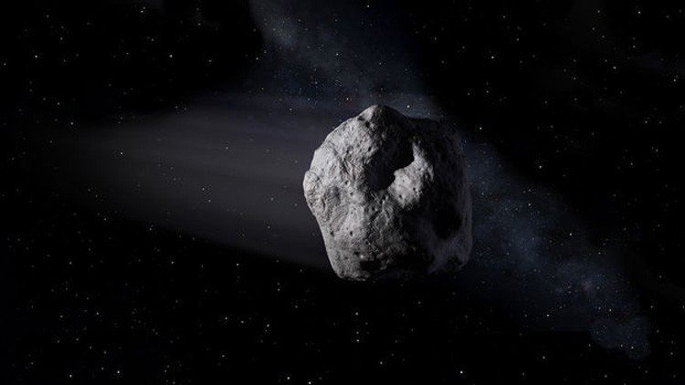 Un asteroide de gran tamaño 