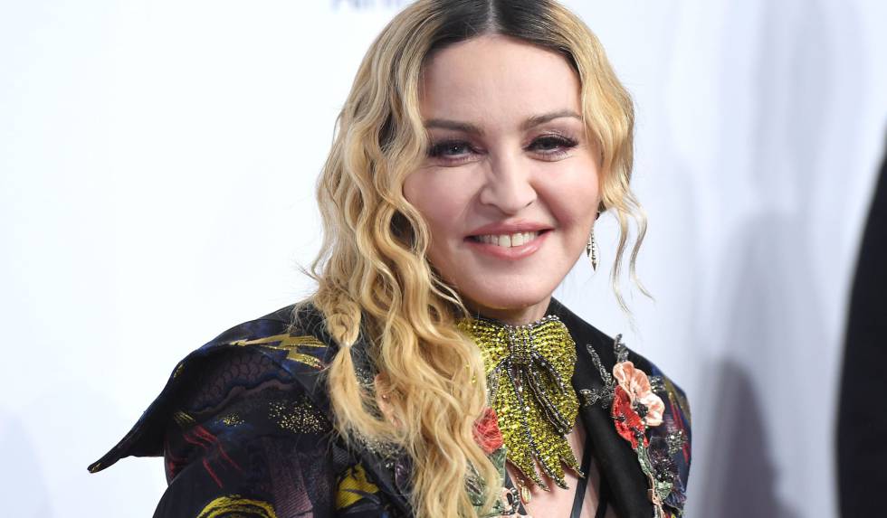 Madonna, en la entrega de los premios Billboard Women in Music 2016 .