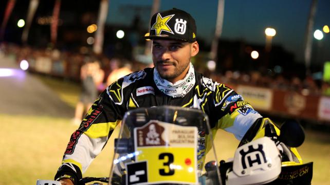 Pablo Quintanilla estaba en el segundo lugar de la general. Foto: Reuters %image_alt%