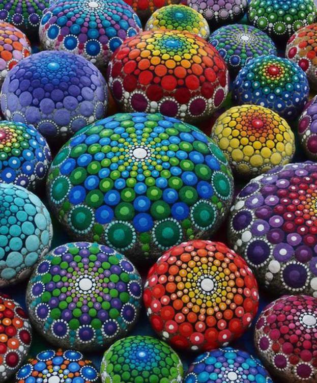 Foto: Piedras mandálicas por Elspeth McLean