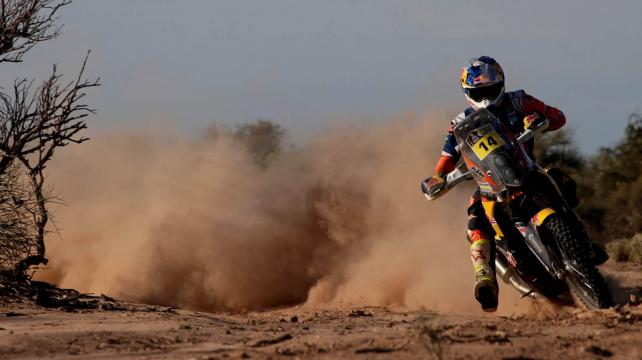 Sunderland, el británica está cerca de ganar el Dakar 2017. Foto. Reuters %image_alt%