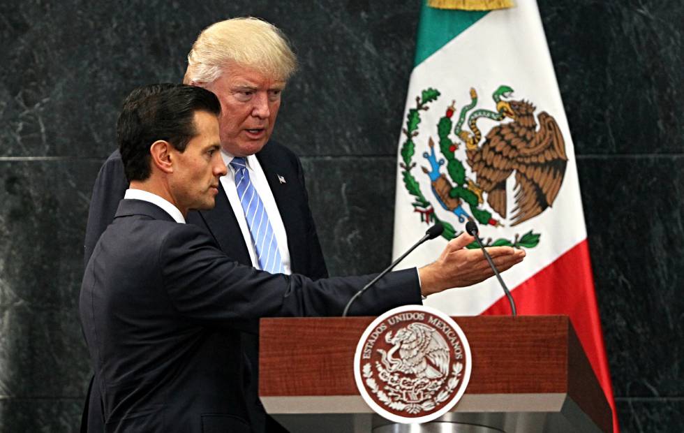 El día que Peña Nieto recibió a Trump.