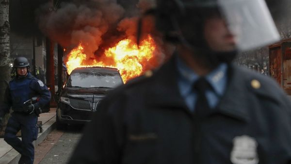 Los manifestantes podrían enfrentar fuertes condenas por los disturbios