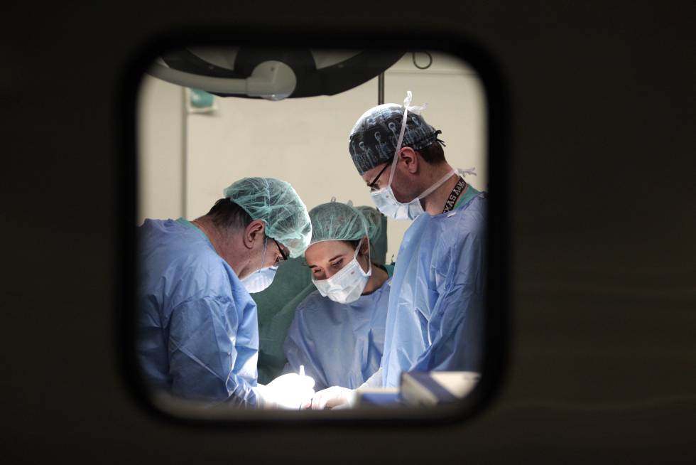 Operación de trasplante de higado, en el hospital de Puerta de Hierro de Majadahonda (Madrid). La imagen es de archivo.
