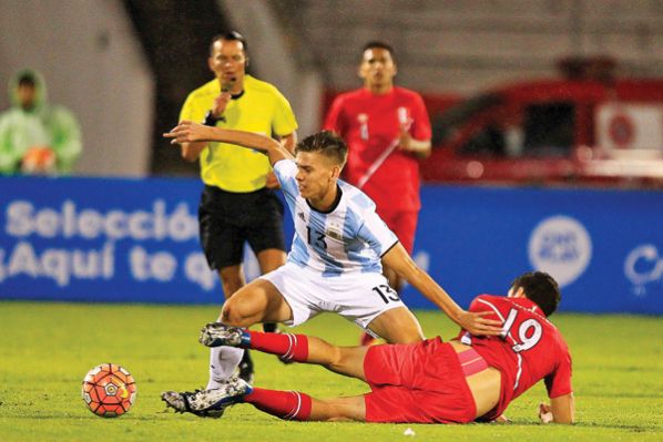 LA SELECCIÓN DE ARGENTINA, EN UNO DE SUS ANTERIORES COTEJOS POR LA FASE DE GRUPOS. EFE