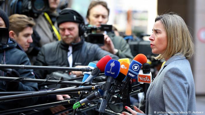 Belgien | EU-Gipfel | Federica Mogherini (picture-alliance/abaca/D. Aydemir)