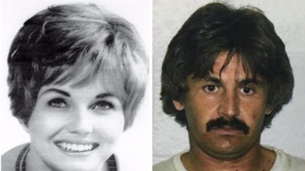 Karen Klaas y su asesino Kenneth Troyer, muerto durante un tiroteo en 1982