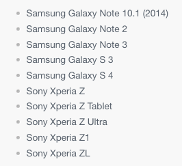 benchmarks trampas