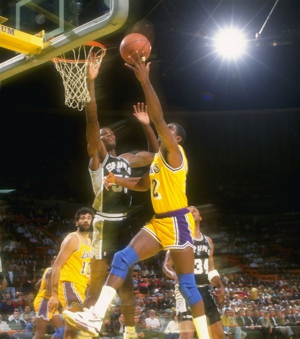Johnson es uno de los mejores jugadores de la historia de los Lakers (Getty Images)
