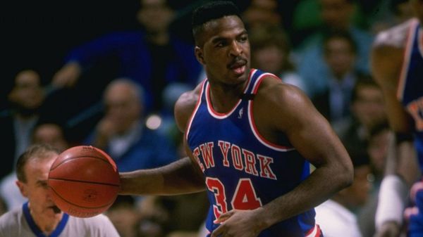 Charles Oakley jugó en los New York Knicks por 10 años, entre 1988 y 1998 (Getty Images)