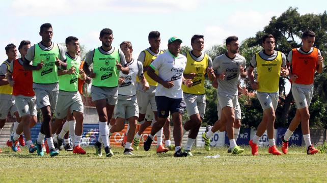 El nuevo cupero técnico de la Verde trabaja con miras a Catar 2022. Foto: APG %image_alt%