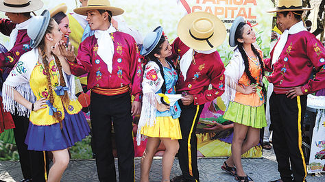 Fiesta. Fotografía tomada durante el Jueves de Comadres de 2016.