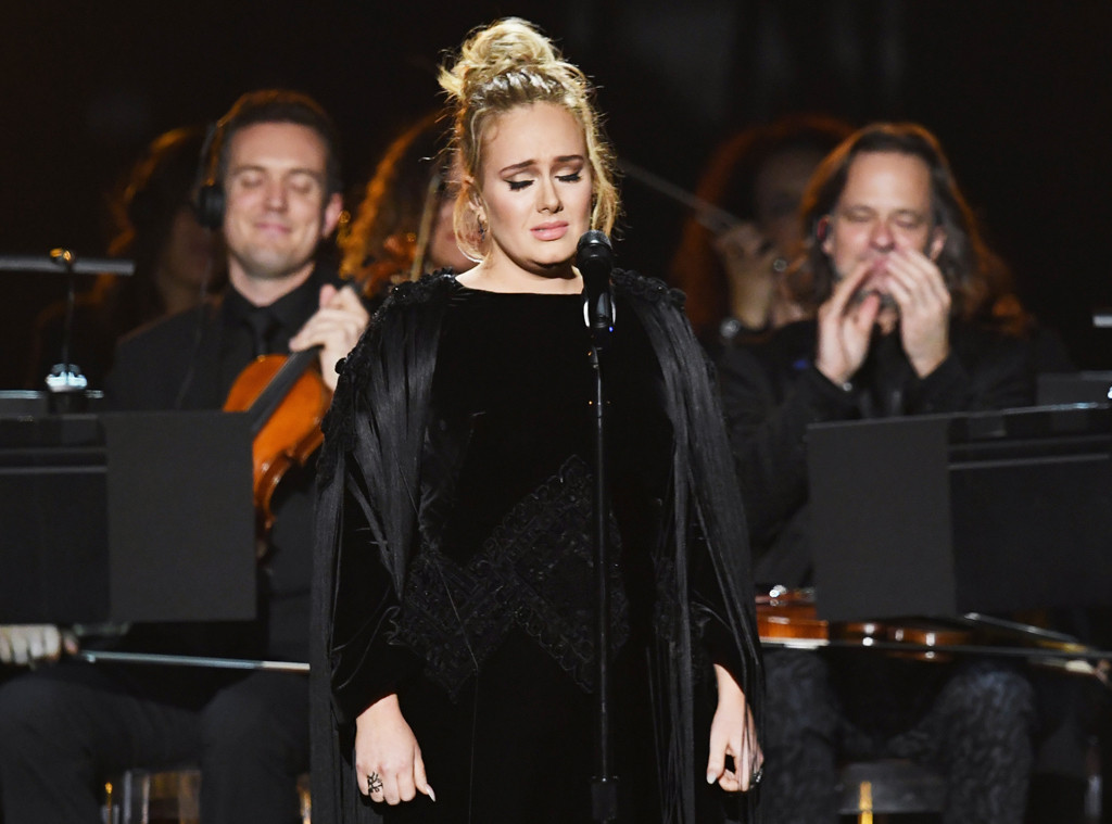 Adele, 2017 Grammys, Show, Performance, Sad