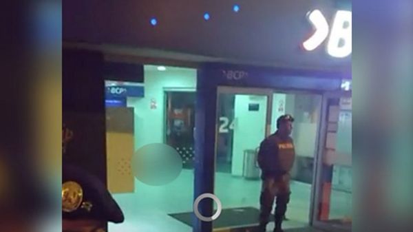 El atacante mató a dos personas en una discoteca y a una tercera en cajero automático de un banco(@PERUCHANNELTV)