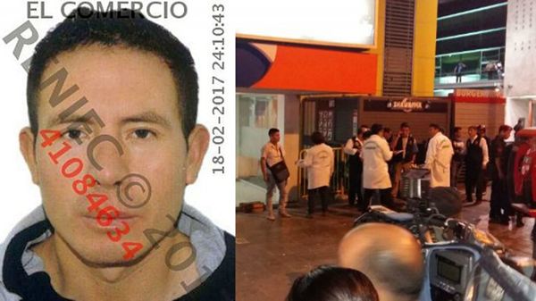 Eduardo Romero Naupay fue abatido por un policía de civil tras iniciar una violenta balacera (RENIEC/El Comercio)