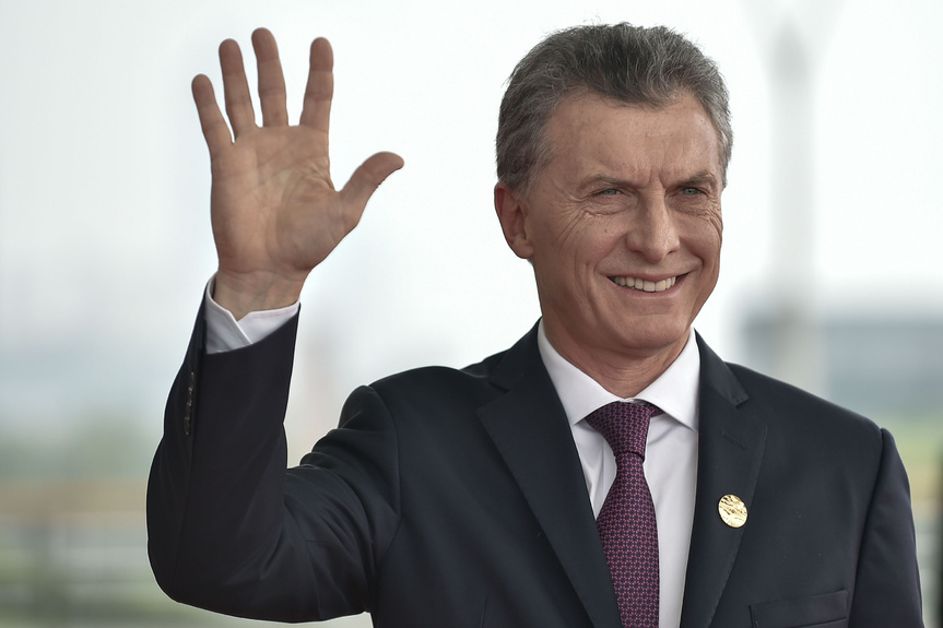 Mauricio Macri durante la cumbre del G20 celebrada en septiembre de 2016 en Hangzhou, China.