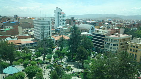 La ciudad de Oruro. Foto: Juan Mejía